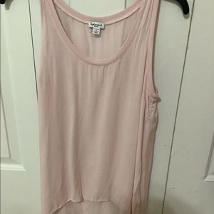 Splendid tank top size small- pale pink